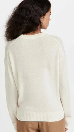 Deals 👏 Theory Cashmere Easy Pullover Ivory 🤩 -DEMYLEE SHOP theor4411513149 1627483088090 2 0. UX540 . QL90