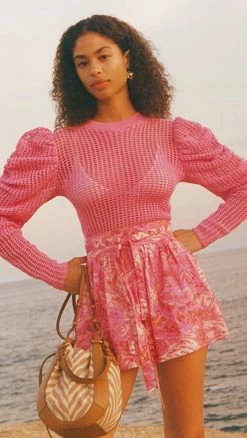 Flash Sale 🥰 Ulla Johnson Delaney Pullover Dahlia 💯