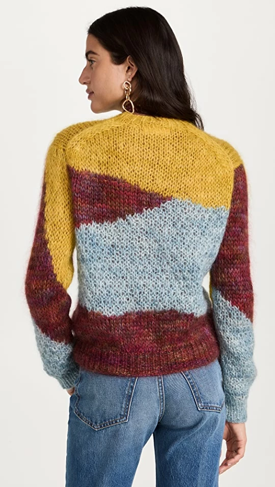 Best Sale π Ulla Johnson Maude Pullover Sweater Fjord π 4 Best Sale π Ulla Johnson Maude Pullover Sweater Fjord π - Image 2