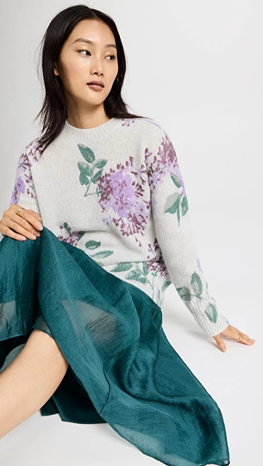 Coupon π₯ Vince Printed Floral Sweater Natural Combo π― 3 Coupon π₯ Vince Printed Floral Sweater Natural Combo π―