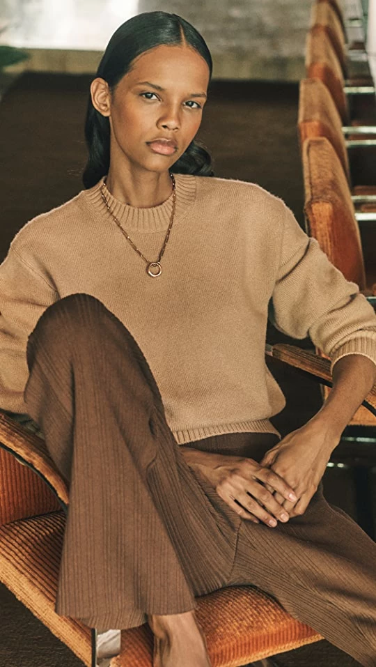 Flash Sale π₯° Vince Wide Sleeve Crew Neck Sweater Oak Buff π― 3 Flash Sale π₯° Vince Wide Sleeve Crew Neck Sweater Oak Buff π―