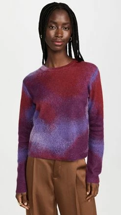 Best reviews of 👏 Vince Ombre Jacquard Crew Sweater Lily Stone Combo 🌟