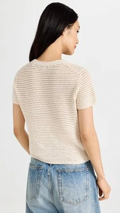 Best Pirce 😍 Vince Crochet Mock Neck Sweater Cream ❤️ -DEMYLEE SHOP vince5192110d92 1658952722156 2 0. UX540 . QL90
