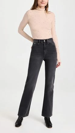 Promo ⌛ Wandler Rose 👖 Jeans Black Stone 🎉