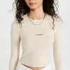 Buy β WSLY Rivington Long Sleeve Shrug Tee Sand π― 1 Buy β WSLY Rivington Long Sleeve Shrug Tee Sand π― -DEMYLEE SHOP wesle3007110099 1655153901928 2 0. UX540 . QL90