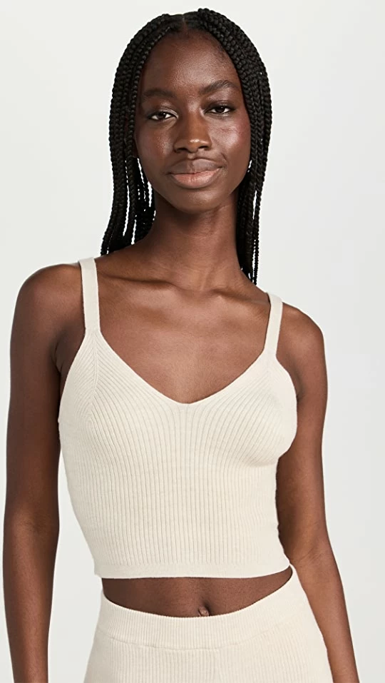 Best Pirce π Z Supply LOUNGE Jade Rib Sweater Tank Heather Oatmeal π― 3 Best Pirce π Z Supply LOUNGE Jade Rib Sweater Tank Heather Oatmeal π―